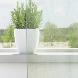 Berkfield Home Voile Curtains with Loops 2 pcs Light Grey 140x245 cm - thumbnail 3