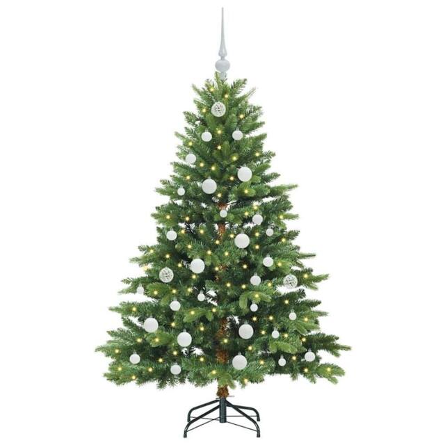 Berkfield Home Beautiful Artificial Christmas Tree with 150 LEDs Green 150 cm PE - image 1