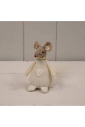 KDMD Short Cream Fabric Mouse - thumbnail 1