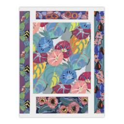 "Artery8 Vibrant Flower Pattern Benedictus Vintage Wall Art Print Poster - Size: W18"" x H24""" - thumbnail 1