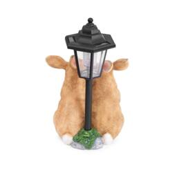 Globrite Resin Solar Rabbit Family Lantern Garden Ornament - thumbnail 7