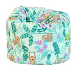 Bean Lazy Cotton Green Sloth Bean Bag Child Size in Light Green - Size: Small - thumbnail 2