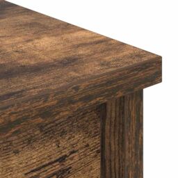 Berkfield Home Highboard Smoked Oak 50x35x180 cm Engineered Wood in Brown - Size: 50 x 35 x 180 cm - thumbnail 9