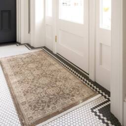 Kukoon Beige Brown Traditional Floral Luxury Living Room Area Rug - Size: 280 cm x 380 cm - thumbnail 5