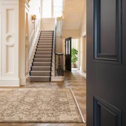 Kukoon Beige Brown Traditional Floral Luxury Living Room Area Rug - Size: 280 cm x 380 cm - thumbnail 4
