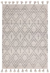 The Rug Shop UK Grey Kilim Modern Easy to clean Hand Made Geometric Area Rug - Size: 200 cm x 290 cm - thumbnail 6