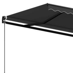Berkfield Home Manual Retractable Awning 500x350 cm Anthracite - thumbnail 5