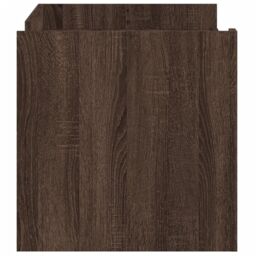 Berkfield Home Coffee Table Brown oak 100x50x50 cm Engineered Wood - Size: 100 x 50 x 50 cm - thumbnail 5