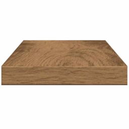 Berkfield Home Wall Shelves 4 pcs Artisan Oak 40x20x1.5 cm Engineered Wood in Brown - thumbnail 6