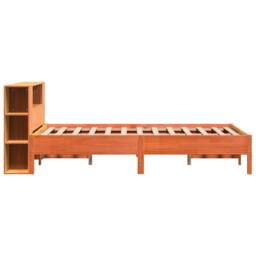 Berkfield Home Decorative Bookcase Bed without Mattress Wax Brown 140x190 cm Sol - thumbnail 5