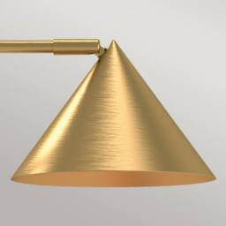 Netlighting Alora Mood Remyck Desk Task Lamp Contemporary Brushed Gold 1x E27 - thumbnail 2
