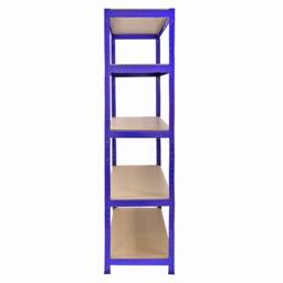 Monstershop Monster Racking T-Rax Metal Storage Shelves, Blue, 90cm W, 45cm D in Blue - thumbnail 3