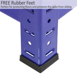 Monstershop Monster Racking T-Rax Metal Storage Shelves, Blue, 90cm W, 45cm D in Blue - thumbnail 9