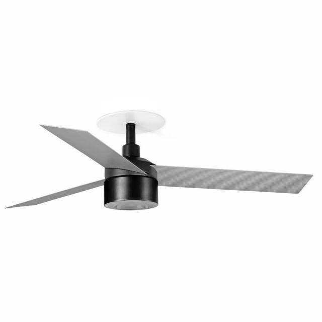 Netlighting Cruiser Recessed 106cm TEK LED Ceiling Fan Black Aluminium Blades - image 1