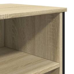 Berkfield Home Sideboard Sonoma Oak 91x35.5x74.5 cm Engineered Wood in Light Beige - thumbnail 7