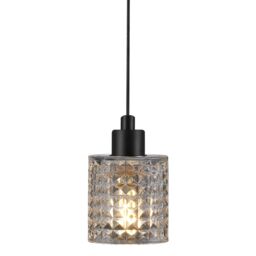 Nordlux Vintage Indoor Pendant Light Clear Glass E27 Retro - Mains Powered, IP20 - thumbnail 1