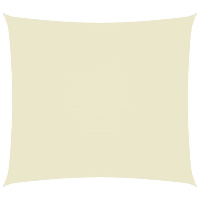 Berkfield Home Sunshade Sail Oxford Fabric Rectangular 2.5x3.5 m Cream in Beige - image 1