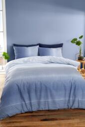 'Graded Stripe' Reversible Duvet Cover Set