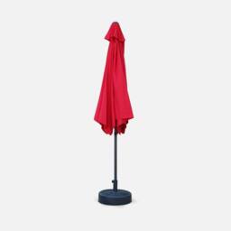 sweeek 3m Round Centre Pole Parasol in Red - thumbnail 3