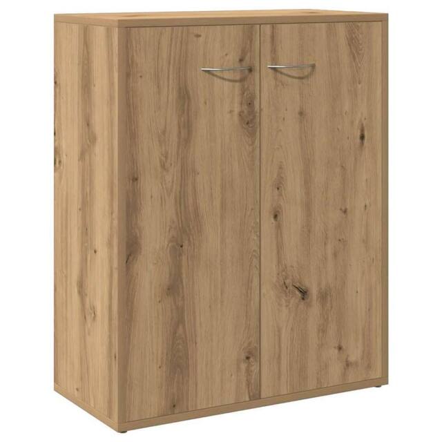 Berkfield Home Sideboard Artisan Oak 60x30x75 cm Engineered Wood in Brown - Size: 60 x 30 x 75 cm - image 1
