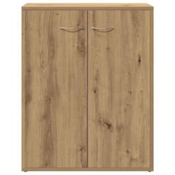 Berkfield Home Sideboard Artisan Oak 60x30x75 cm Engineered Wood in Brown - Size: 60 x 30 x 75 cm - thumbnail 4