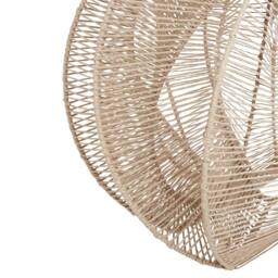 Wyld and Coco Boho Paper Rope Pendant Lamp in Natural - thumbnail 5