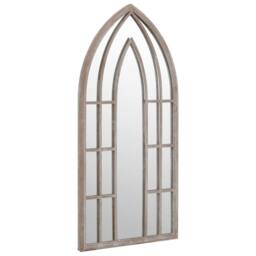 Berkfield Home Mirror Sand 70x30 cm Iron for Indoor Use in Beige