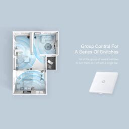 ENER-J Wi-Fi Smart 3 Gang Touch Switch No Neutral Required White 1800W - thumbnail 6