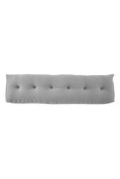 Living and Home Wedge Headboard Pillow with Removable Cover and 2 Bolster Pillows in Grey - thumbnail 5
