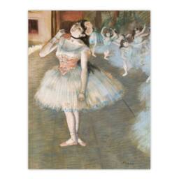 "Artery8 The Star Ballet Dancer Portrait Degas Vintage Wall Art Print Poster - Size: W18"" x H24""" - thumbnail 1