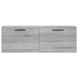 Berkfield Home Wall Cabinet Grey Sonoma 100x36.5x35 cm Engineered Wood - thumbnail 5