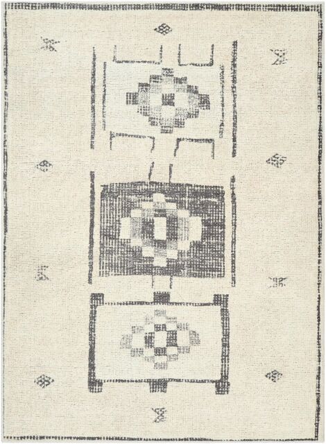 Livabliss Becki Owens Solana-Global Orange Black Living Dining Bedroom Rug - Size: 200 cm x 275 cm - image 1