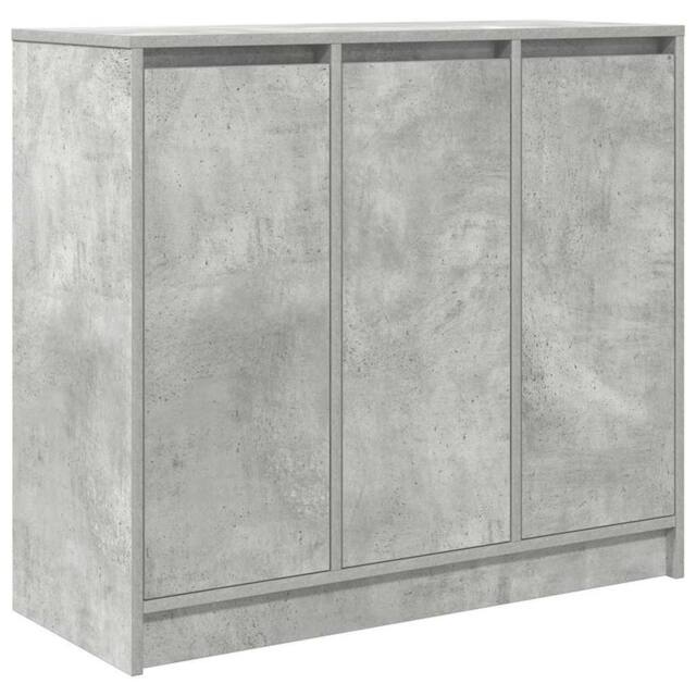 Berkfield Home Sideboard Concrete Grey 85x34x76 cm Engineered Wood - Size: 85 x 34 x 76 cm - image 1