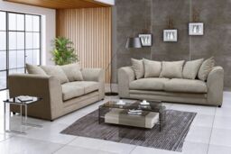 Snugg Furniture UK Limited (3+2 Seater) Chelsea 3 Seater & 2 Seater Sofa in Beige - thumbnail 1