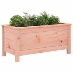 Berkfield Home Decorative Garden Planter 82.5x40x39 cm Solid Wood Douglas in Light Brown - thumbnail 1