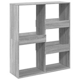 Berkfield Home Room Divider Grey Sonoma 100x33x115 cm Engineered Wood - Size: 100 x 33 x 115 cm - thumbnail 6