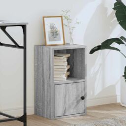 Berkfield Home Bookcase Grey Sonoma 31x24x52 cm Engineered Wood - Size: 31 x 24 x 52 cm - thumbnail 3