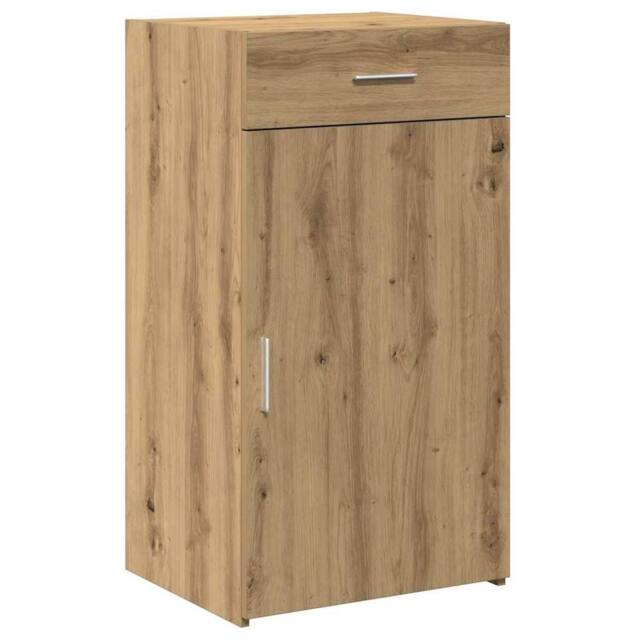 Berkfield Home Sideboard Artisan Oak 30x42, 5x93 cm Engineered Wood in Brown - image 1