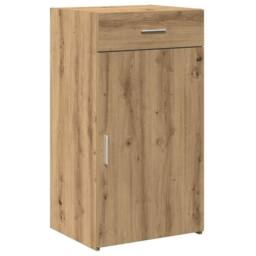 Berkfield Home Sideboard Artisan Oak 30x42, 5x93 cm Engineered Wood in Brown - thumbnail 1