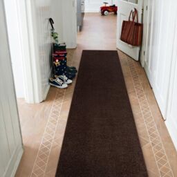 RugsX Eton 898 Runner in Brown - Size: 80 cm x 300 cm - thumbnail 3