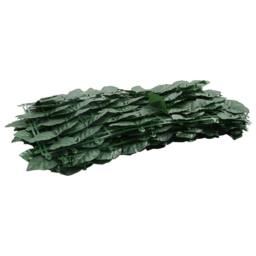 Berkfield Home Balcony Screen with Dark Green Leaves 200x100 cm - thumbnail 3