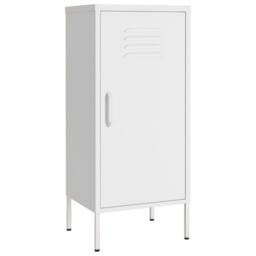 Berkfield Home Storage Cabinet White 42.5x35x101.5 cm Steel