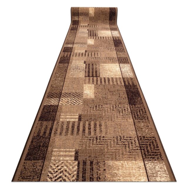 RugsX Anti-Slip Essenza Runner in Beige - Size: 67 cm x 260 cm - image 1