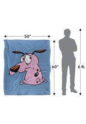 Courage The Cowardly Dog Season 4 Cover Silky Touch Super Soft Throw Blanket 152 X 127 cm in White - thumbnail 5
