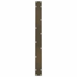 Berkfield Home Modern Coffee Table Legs Natural Steel 2 pcs 100x(72-73) cm Steel in Grey - thumbnail 7