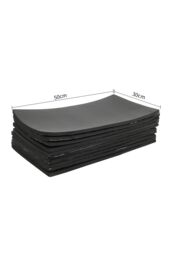Living and Home 15mm Car Heat Deadener Sound Insulation Mat Set of 10 in Black - Size: 39 cm x 60 cm - thumbnail 4