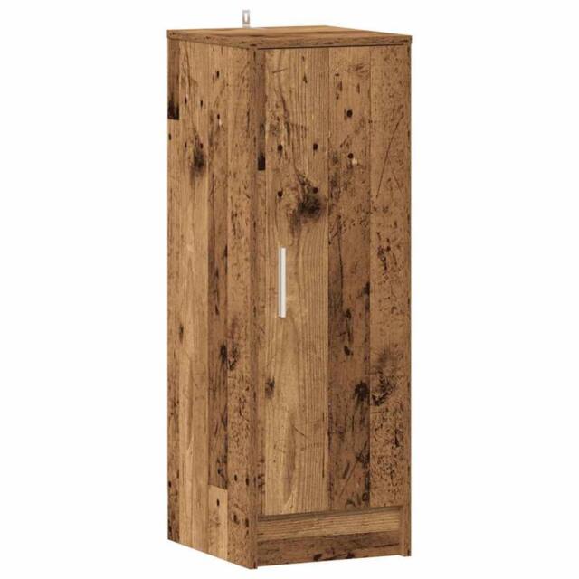 Berkfield Home Shoe Cabinet Artisan Oak 32x35x92 cm Engineered Wood in Brown - Size: 32 x 35 x 92 cm - image 1