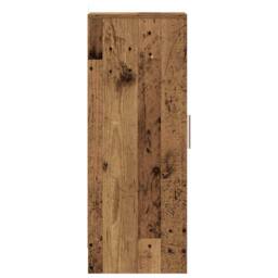 Berkfield Home Shoe Cabinet Artisan Oak 32x35x92 cm Engineered Wood in Brown - Size: 32 x 35 x 92 cm - thumbnail 5