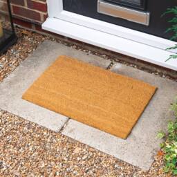 Nicola Spring Coir Door Mats - 70 x 40cm - Set of 2 in Brown - Size: 40 cm x 70 cm - thumbnail 6