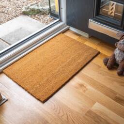 Nicola Spring Coir Door Mats - 70 x 40cm - Set of 2 in Brown - Size: 40 cm x 70 cm - thumbnail 5